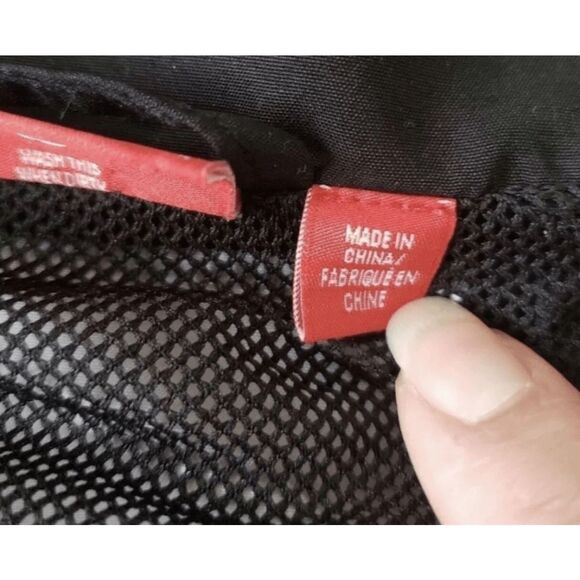 Puma Powercat Women Black Tracking Jacket Size L Mesh Lined Zipper Training - Picture 10 of 13